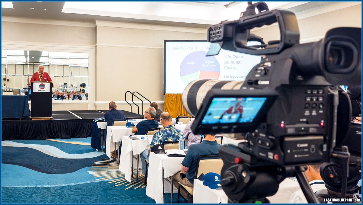 Filming future annual meeting video ideas at the aabc conference held at hilton sandestin beach golf resort using a canon c100 with 70-200mm lens.