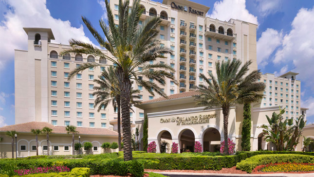 Exterior of omni orlando resort at championsgate