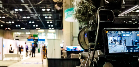 Orlando Video Production On Orange County Convention Center Exhibit Hall.