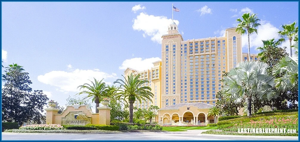 Exterior of jw marriott orlando grande lakes